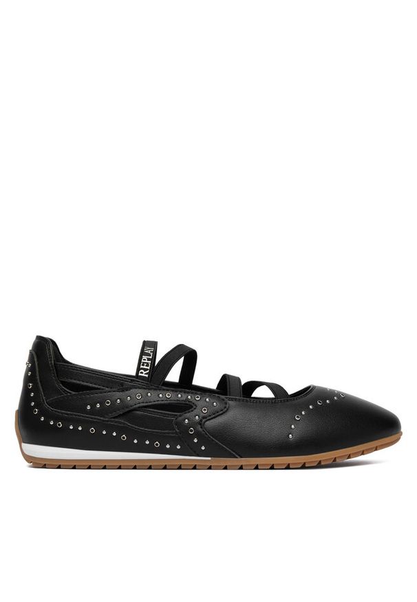 Replay - Baleriny REPLAY. Kolor: czarny