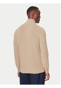 GANT - Gant Sweter 8050265 Beżowy Regular Fit. Kolor: beżowy. Materiał: bawełna #4