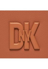 DKNY Torebka Seventh Avenue Md Fl R33EKY30 Brązowy. Kolor: brązowy. Materiał: skórzane