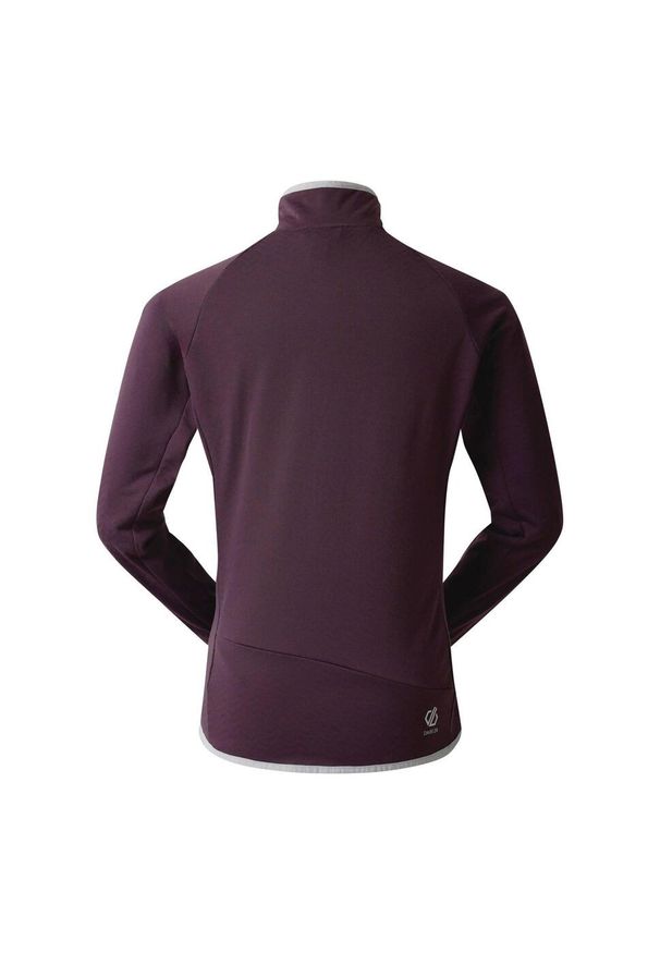 DARE 2B - Bluza Damska Emerging Core Stretch Base Layer Top. Kolor: fioletowy. Styl: sportowy. Sport: turystyka piesza