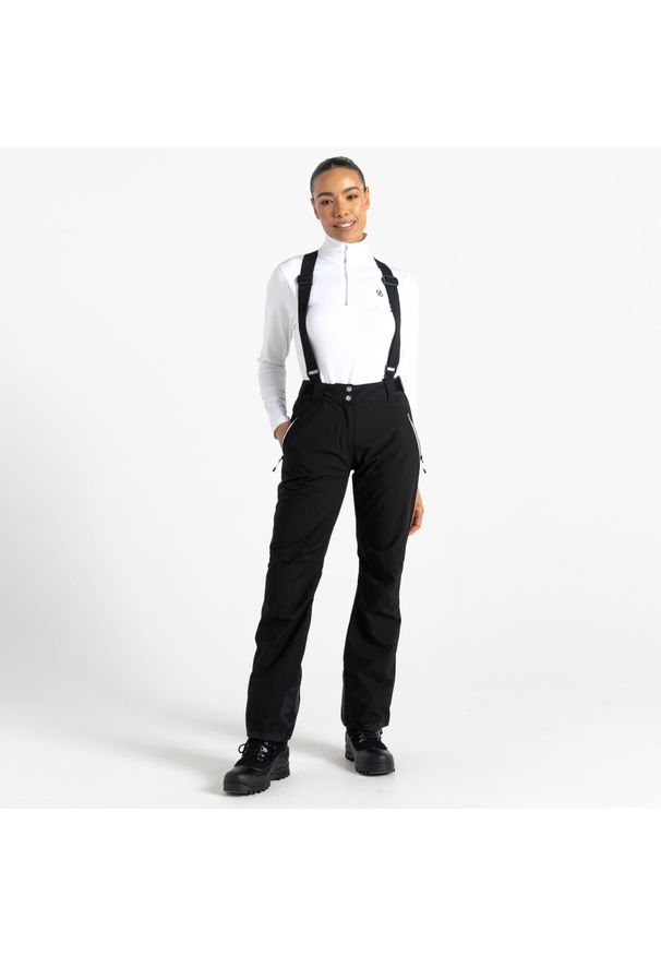 DARE 2B - Shrink Damskie spodnie narciarskie. Kolor: czarny. Sezon: zima. Sport: narciarstwo