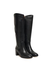 Lauren Ralph Lauren - LAUREN RALPH LAUREN Kozaki Charly Bo Tal 802967813001 Czarny. Kolor: czarny. Materiał: skóra #4