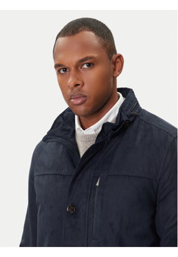 Bugatti Kurtka zimowa 877400 81018 M Granatowy Regular Fit. Kolor: niebieski. Materiał: syntetyk. Sezon: zima