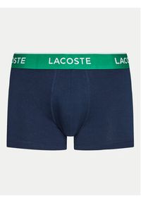 Lacoste Komplet 3 par bokserek 5H3401 Granatowy. Kolor: niebieski. Materiał: bawełna #3