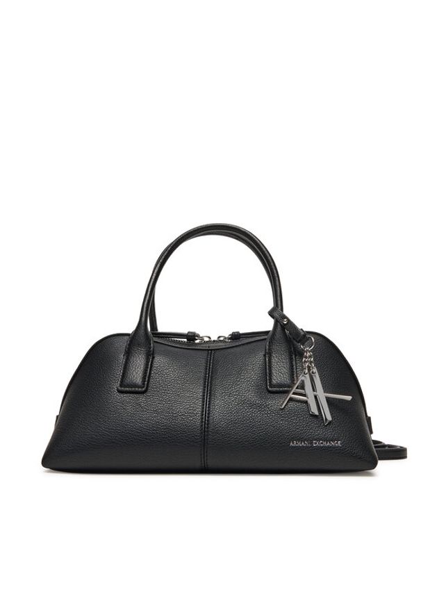 Armani Exchange Torebka Spalla XW001572 AF17127 Czarny. Kolor: czarny. Materiał: skórzane