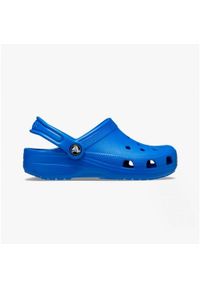 Klapki dziecięce Crocs Classic Clog Kids. Kolor: niebieski. Styl: sportowy