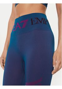 EA7 Emporio Armani Legginsy 6DTP51 TJDGZ 2519 Niebieski Slim Fit. Kolor: niebieski. Materiał: syntetyk #3