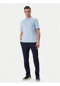 BOSS T-Shirt C-Taut 01 50555844 Błękitny Regular Fit. Kolor: niebieski. Materiał: bawełna #5