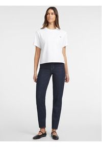 Guess Jeans T-Shirt W4YI05 K8HM0 Biały Regular Fit. Kolor: biały. Materiał: bawełna #4