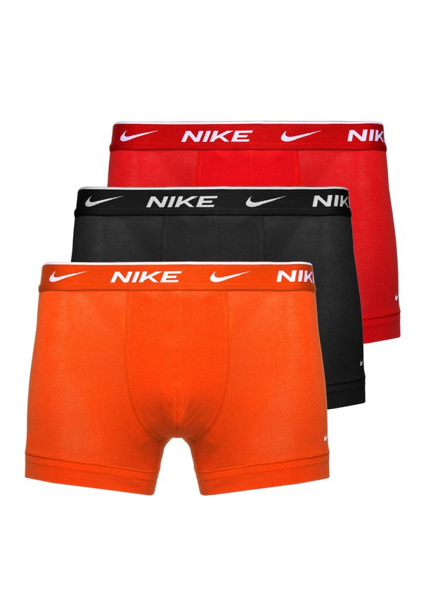 Bokserski męskie Nike Everyday Cotton Stretch Trunk. Kolor: wielokolorowy