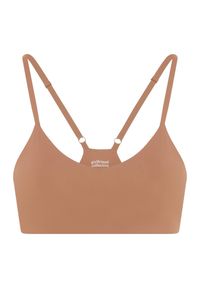 GIRLFRIEND COLLECTIVE - Bralette Z Dekoltem V Dla Kobiet. Kolor: biały #1