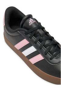 Adidas - adidas Sneakersy VL Court 3.0 JH6607 Czarny. Kolor: czarny. Materiał: skóra #5
