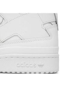 Adidas - adidas Sneakersy Forum Mid IG3754 Biały. Kolor: biały. Materiał: skóra #4