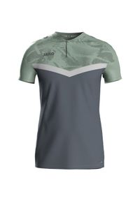 Jersey Jako Iconic. Kolor: wielokolorowy, szary, zielony. Materiał: jersey. Sport: piłka nożna #1