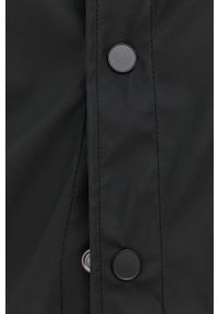 Rains kurtka 12010 Jacket kolor czarny przejściowa 12010.01-Black. Okazja: na co dzień. Kolor: czarny. Materiał: materiał. Styl: casual #3