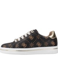 Guess - Kapcie GUESS FLTSS3 FAL12 Czarny. Kolor: czarny. Materiał: syntetyk, tkanina. Styl: sportowy