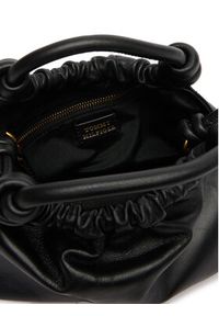 TOMMY HILFIGER - Tommy Hilfiger Torebka Th Soft Leather Med Crossover AW0AW18369 Czarny. Kolor: czarny. Materiał: skórzane #6