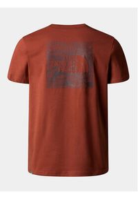 The North Face T-Shirt Redbox Celebration NF0A7X1K Brązowy Regular Fit. Kolor: brązowy. Materiał: bawełna #2