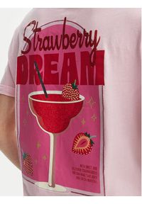 only - ONLY T-Shirt Kita 15291465 Różowy Regular Fit. Kolor: różowy. Materiał: bawełna #4