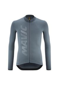 MAVIC - Dżersej z długim rękawem Mavic Aksium. Kolor: niebieski. Materiał: jersey. Długość rękawa: długi rękaw. Długość: długie. Sport: kolarstwo #1