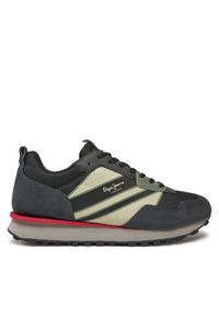 Pepe Jeans Sneakersy PMS60025 Czarny. Kolor: czarny. Materiał: materiał #1