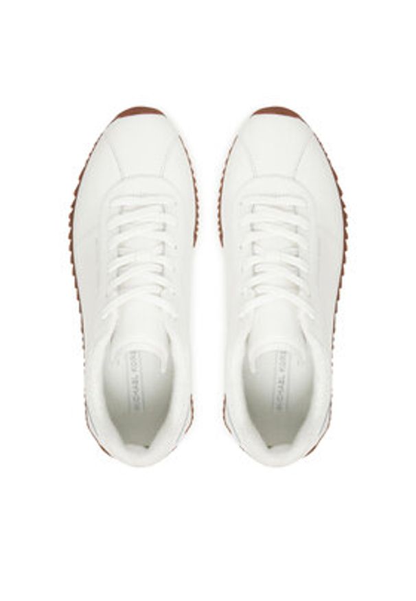 MICHAEL Michael Kors Sneakersy Rhodes 43F5RHFS5L Biały. Kolor: biały. Materiał: skóra