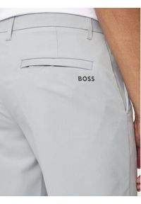 BOSS - Boss Szorty materiałowe S_Commuter 50504392 Szary Slim Fit. Kolor: szary. Materiał: syntetyk