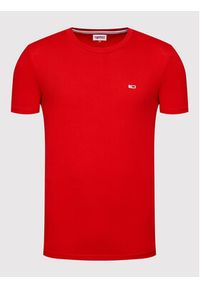 Tommy Jeans T-Shirt Tjm Classics DM0DM09598 Czerwony Regular Fit. Kolor: czerwony. Materiał: bawełna #3