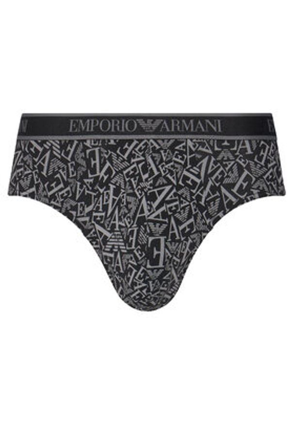 Emporio Armani Underwear Komplet 3 par slipów EM000369 AF10779 MC198 Szary. Kolor: szary. Materiał: bawełna