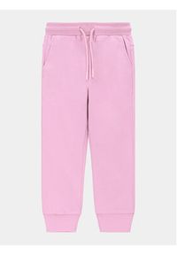 COCCODRILLO - Coccodrillo Spodnie dresowe WC4120102VGA Różowy Regular Fit. Kolor: różowy. Materiał: bawełna