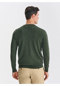Pako Lorente - PAKO LORENTE - Wełniany sweter w kolorze zielonym. Okazja: na co dzień. Kolor: beżowy, zielony. Materiał: wełna. Sezon: jesień. Styl: casual #2