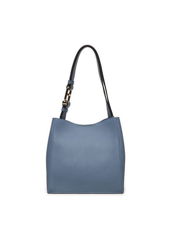 Furla Torebka Nuvola Bucket Bag Mini WB01373-HSF000-2495S Niebieski. Kolor: niebieski. Materiał: skórzane