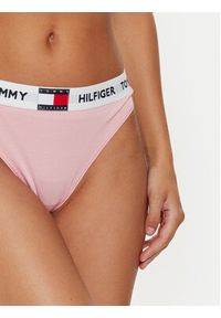 TOMMY HILFIGER - Tommy Hilfiger Stringi UW0UW05616 Różowy. Kolor: różowy. Materiał: bawełna #3