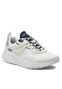 skechers - Skechers Sneakersy Bobs Squad Chaos-Elevated Drift 118034/WMLT Biały. Kolor: biały. Materiał: materiał #4