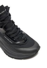 Calvin Klein Jeans Sneakersy YW0YW01571 Czarny. Kolor: czarny. Materiał: materiał #4