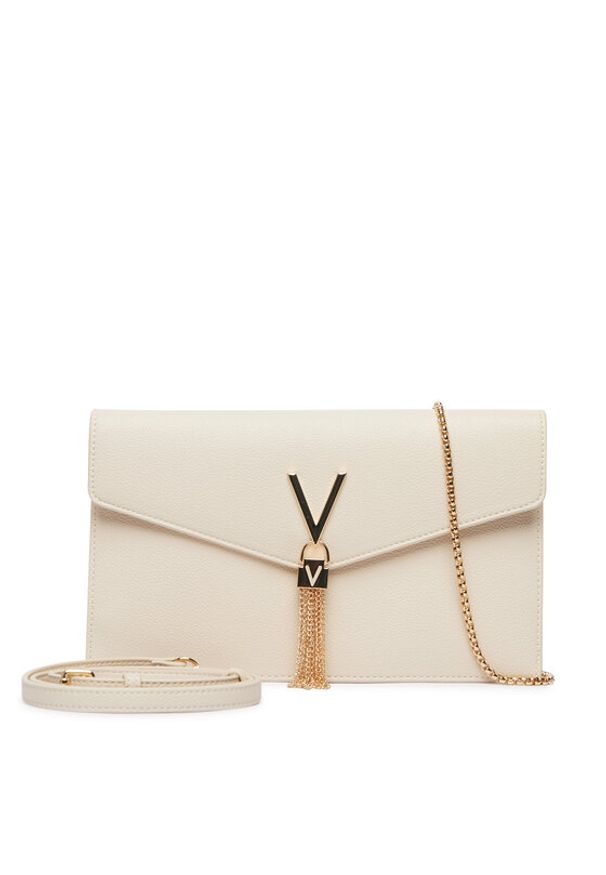 VALENTINO - Valentino Torebka Luxe VBS9XJ17 Écru. Kolor: kremowy. Materiał: skórzane