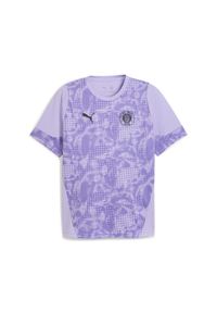 Puma - Męska koszulka treningowa FC St. Pauli PUMA Vivid Violet Black Purple. Kolor: fioletowy, czarny, wielokolorowy