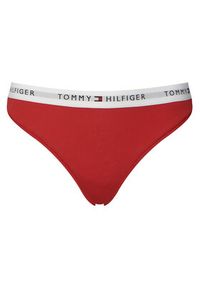 TOMMY HILFIGER - Tommy Hilfiger Komplet stringów UW0UW06344 Kolorowy. Materiał: bawełna. Wzór: kolorowy #6