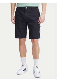 Blend Szorty materiałowe 20716711 Czarny Slim Fit. Kolor: czarny. Materiał: bawełna
