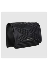 Valentino by Mario Valentino - VALENTINO Tłoczona czarna torebka souvenir re satchel. Kolor: czarny. Materiał: z tłoczeniem #5