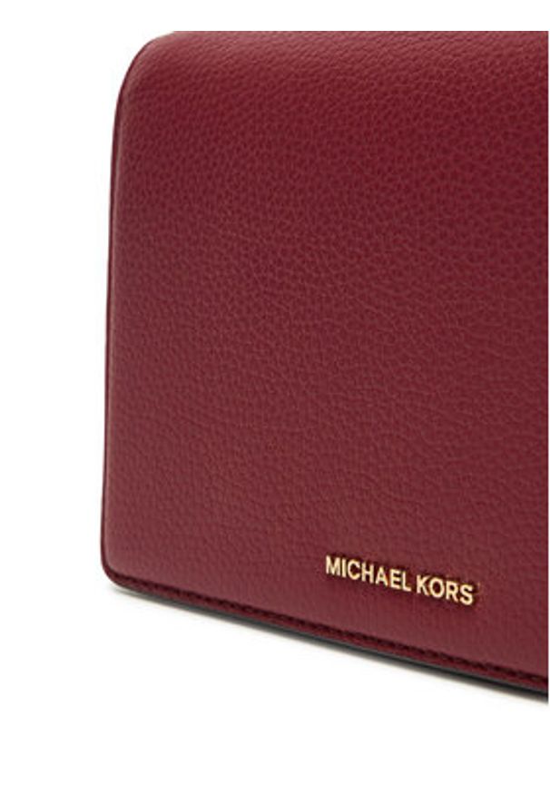 MICHAEL Michael Kors Torebka 32T4GJ6C2L Bordowy. Kolor: czerwony. Materiał: skórzane