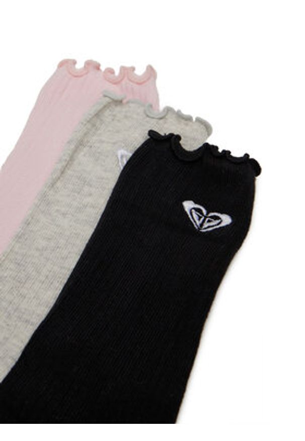 Roxy Skarpety AS_ROXY_01W_SS25 (3-PACK) Różowy. Kolor: różowy. Materiał: materiał, bawełna