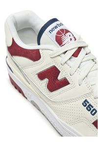 New Balance Sneakersy BB550VRC Biały. Kolor: biały. Materiał: skóra #6