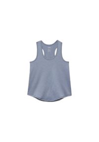 GIRLFRIEND COLLECTIVE - Damski tank top Girlfriend Collective Meteor ReSet. Kolor: niebieski. Sport: turystyka piesza #1