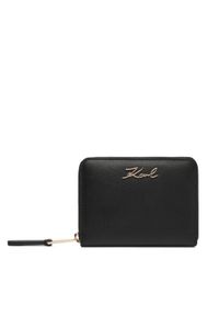 Karl Lagerfeld - KARL LAGERFELD Portfel B1W32036 Czarny. Kolor: czarny. Materiał: skóra #1