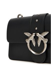 Pinko - PINKO Torebka Love One Mini ST.CL Al 25-26 PLTT 105856 A0F1 Czarny. Kolor: czarny. Materiał: skórzane #4