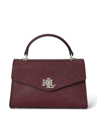 Lauren Ralph Lauren - LAUREN RALPH LAUREN Torebka 431966765010 Bordowy. Kolor: czerwony. Materiał: skórzane #4