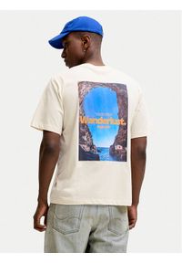 Jack & Jones T-Shirt Riviera 12295161 Biały Regular Fit. Kolor: biały. Materiał: syntetyk #1