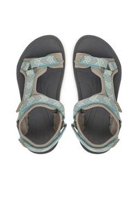 Jack Wolfskin Sandały Wave Breaker 4050291 Zielony. Kolor: zielony. Materiał: materiał #5
