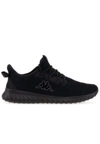 Buty Kappa Capilot 242961-1111 - czarne. Okazja: na co dzień. Kolor: czarny. Materiał: guma, materiał, syntetyk, skóra. Szerokość cholewki: normalna. Sport: fitness